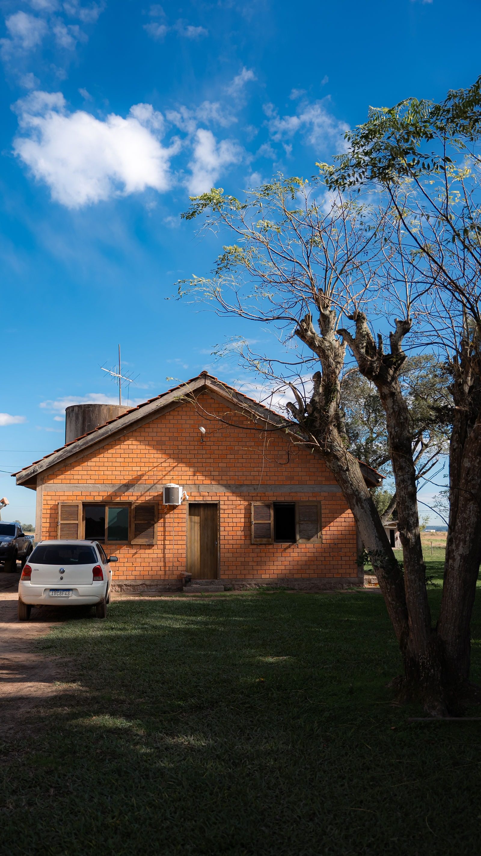 Sede da fazenda Vida Arroz em Viamão